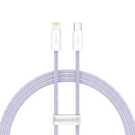 Кабель BASEUS Dynamic 2 Series Fast Charging Data Cable Type-C to iP 20W 1м Purple (CALD040205)