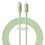 Кабель BASEUS Habitat Series Fast Charging Cable Type-C to iP 20W 2м Natural Green (P10360201631-01)