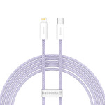 Кабель BASEUS Dynamic 2 Series Fast Charging Data Cable Type-C to iP 20W 2м Purple (CALD040305)