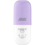 Набор для чистки гаджетов и электроники 2E Delicate Cleaning Pill + салфетка 20см White/Purple 140мл (2E-SK140LC)