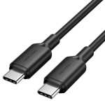 Кабель VENTION USB2.0 Type-C Male to Type-C Male 3A 2м Black (TRCBH)