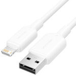 Кабель VENTION USB-A Male to Lightning 2.4A 2м White (LAMWH)