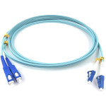 Оптичний патч-корд ESERVER LC/UPC-SC/UPC, MM OM3 50/125, 2м, Blue (ES-SC-LC/UPC-2-MM-D)