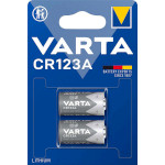 Батарейка VARTA Lithium CR123A 2шт/уп (06205 301 402)