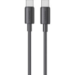 Кабель USAMS SJ711 YD Type-C to Type-C 60W Fast Charging Data Cable 1м Black (SJ711USB01)