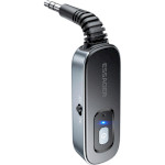 Bluetooth аудіо адаптер ESSAGER ES-BT10 Aux 3.5mm Bluetooth Receiver and Transmitter Gray (EBT51-LX0G-P)