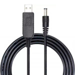 Кабель питания USB to DC 5.5*2.1mm 9V 1м