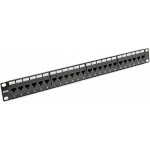 Патч-панель EPNEW 1U 19" 24-port UTP Cat.6 в сборе