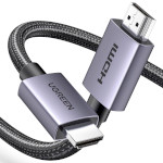 Кабель UGREEN HD153 4K Male to Male Cable HDMI v2.0 1м Gray (25297)