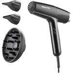 Фен BaByliss PRO BAB8550BE Falco Black/Silver