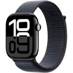 Смарт-годинник APPLE Watch Series 10 GPS 46mm Jet Black Aluminum Case with Ink Sport Loop (MWWR3QH/A)