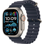 Смарт-годинник APPLE Watch Ultra 2 GPS + Cellular Natural Titanium Case with Navy Ocean Band (MX4D3UL/A)