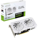 Відеокарта ASUS Dual GeForce RTX 4060 Ti EVO White OC Edition 8GB GDDR6 (DUAL-RTX4060TI-O8G-EVO-WHITE)