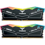 Модуль пам'яті TEAM T-Force Delta RGB Black DDR5 7200MHz 32GB Kit 2x16GB (FF3D532G7200HC34ADC01)