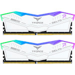 Модуль пам'яті TEAM T-Force Delta RGB White DDR5 6200MHz 32GB Kit 2x16GB (FF4D532G6200HC38ADC01)