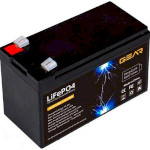 Акумуляторна батарея GEAR LiFePO4 GB-LIFEPO4-12.8-9 (12.8В, 9Агод)