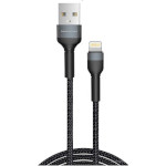 Кабель WUW X192 USB-A to Type-C 2.4A 2м Black