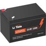 Акумуляторна батарея LITIME LiFePO4 12V 12Ah Deep Cycle (12.8В, 12Агод, 4S4P/BMS)