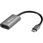 Адаптер SANDBERG 4K@30 Гц USB-C - HDMI Gray (136-36)