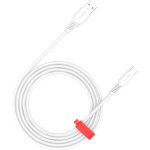 Кабель CANYON AC18SC Charge & Sync USB-A to USB-C 1.2м White (CNS-AC18SC12W)