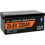 Акумуляторна батарея LOGICPOWER LiFePO4 LP 25.6 - 230 AH (25.6В, 230Агод, BMS) (LP30384)