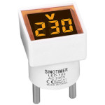 Вольтметр цифровий SINOTIMER LED-102 Yellow