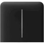 Кнопка для двухклавишного выключателя AJAX SideButton 2-gang Vertical for LightSwitch Jeweller Black