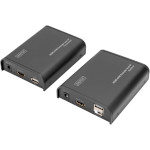 KVM-удлинитель DIGITUS HDMI KVM IP Extender Set (DS-55202)