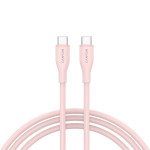 Кабель CANYON CC60SC10 Charge & Sync USB-C to USB-C 60W 1м Pink (CNS-CC60SC10PS)