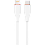 Кабель CABLEXPERT Premium Silicon Type-C to Lightning 1.5м White (CC-USB2S-CM8PM-1.5M-W)