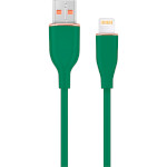 Кабель CABLEXPERT Premium Silicon USB-A to Lightning 1.5м Midnight Green (CC-USB2S-AM8PM-1.5M-G)