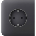 Бічна панель для вбудованої розетки AJAX SideCover for Outlet Basic [type F] Graphite