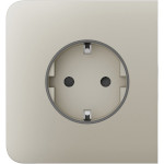 Бічна панель для вбудованої розетки AJAX SideCover for Outlet Basic [type F] Ivory