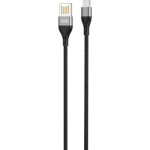 Кабель XO NB188 USB-A to Micro-USB 1м Black