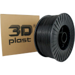 Пластик (филамент) для 3D принтера 3DPLAST PETG 1.75mm, 3кг, Black