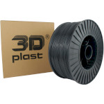 Пластик (филамент) для 3D принтера 3DPLAST PETG 1.75mm, 3кг, Graphite Gray