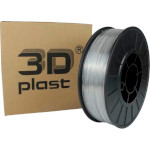 Пластик (филамент) для 3D принтера 3DPLAST PLA 1.75mm, 0.85кг, Transparent