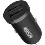 Автомобільний зарядний пристрій XO CC18 2xUSB-A, 2.1A Car Charger Black (XO-CC18-BK)