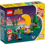 Конструктор LEGO Animal Crossing Наблюдение за звёздами с Селестой 78дет. (77053)