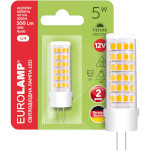 Лампочка LED EUROLAMP G4 5W 3000K 12V (LED-G4-0530(12))