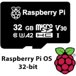 Карта пам'яті RASPBERRY PI MicroSD 32GB with pre-installed Raspberry Pi OS (SC0268)