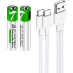 Аккумулятор SMARTOOOLS AAA 500mAh, USB-C зарядка 2шт/уп