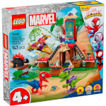 Конструктор LEGO Super Heroes Marvel Битва Паука и раптора Гобби в штаб-доме на дереве 143дет. (11200)