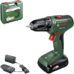 Аккумуляторная дрель-шуруповёрт BOSCH EasyDrill 18V-38 + АКБ 2Ah, ЗУ, кейс (0.603.9D8.003)