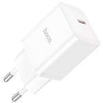 Зарядний пристрій HOCO N27 Innovative 1xUSB-C, PD20W White (6931474783455)