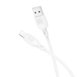 Кабель BOROFONE BX113 Lenny USB-A to Lightning 1м White