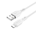 Кабель BOROFONE BX66 Wide Way USB-A to Micro-USB 1м White