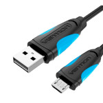 Кабель VENTION USB2.0 AM to Micro-USB 0.5м Black (VAS-A08-B050)