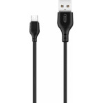 Кабель XO NB103 USB-A to Micro-USB 1м Black