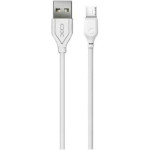 Кабель XO NB103 USB-A to Micro-USB 1м White